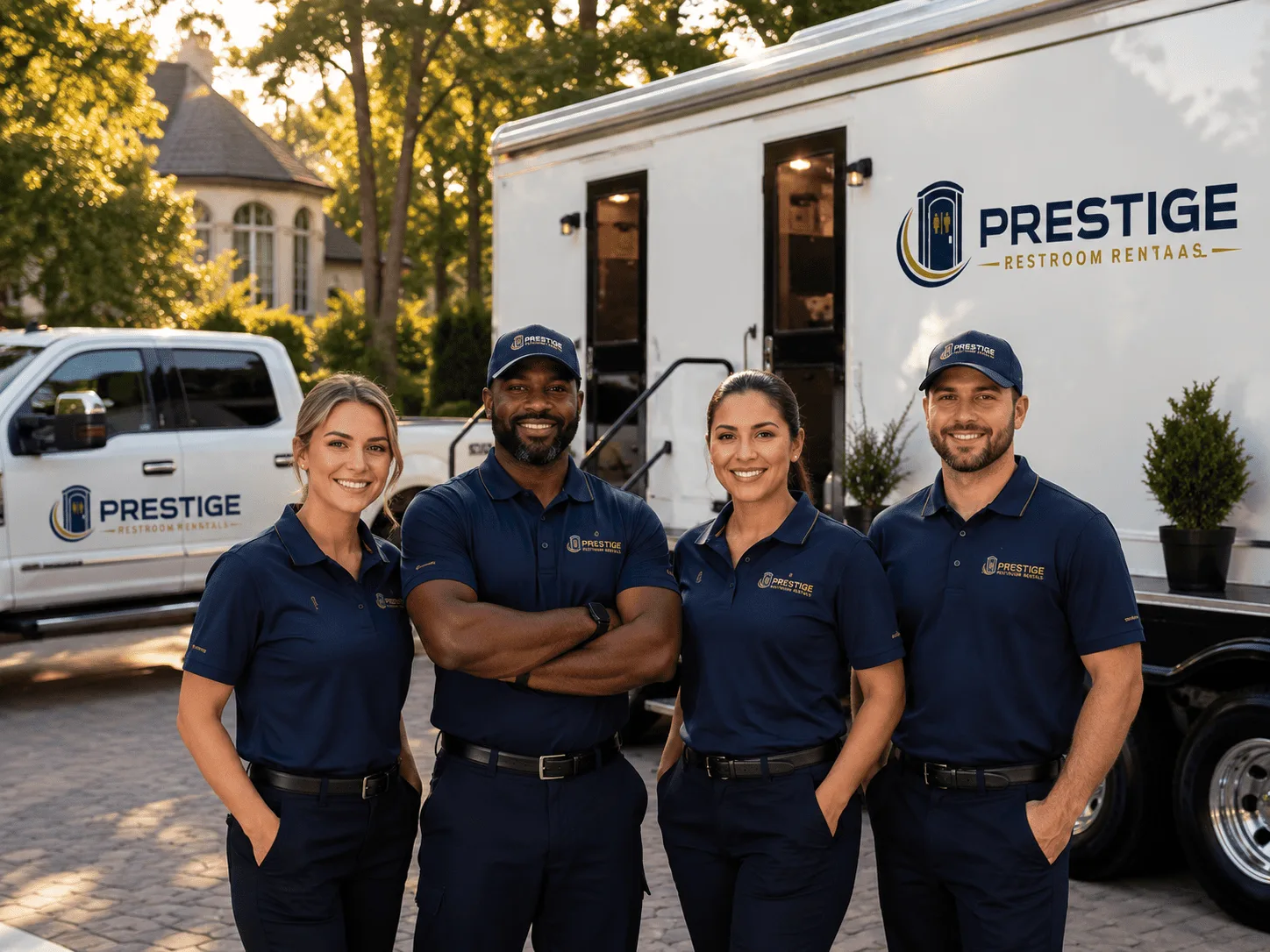 Trusted Luxury Portable Restrooms company in Joppa, IL